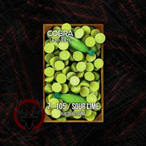 Табак Cobra La Muerte Sour Lime (Кислый Лайм) 40 гр.