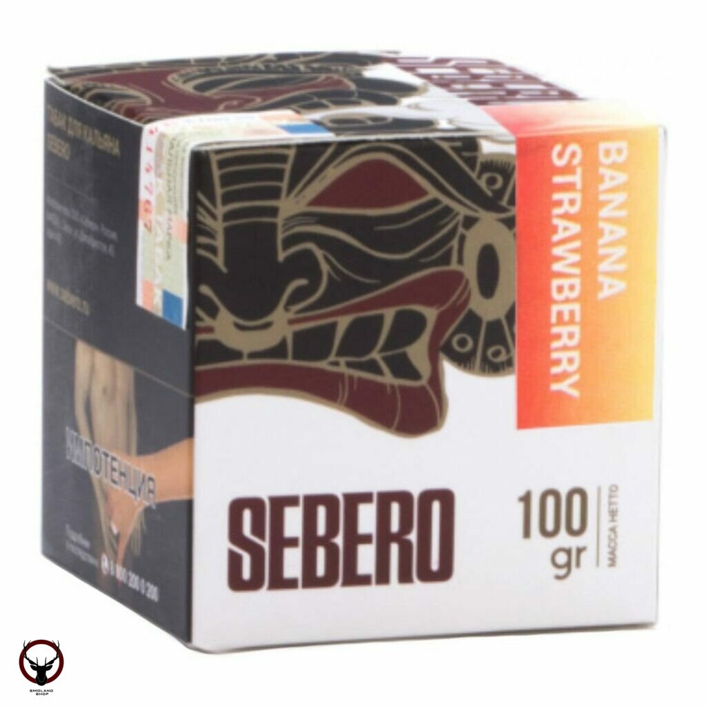 Sebero Banana strawberry 100гр МРК