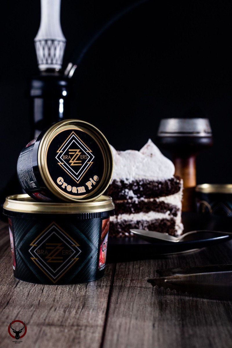 Табак Brazzers - Cream Pie 200 гр. (Кремовый Пирог)