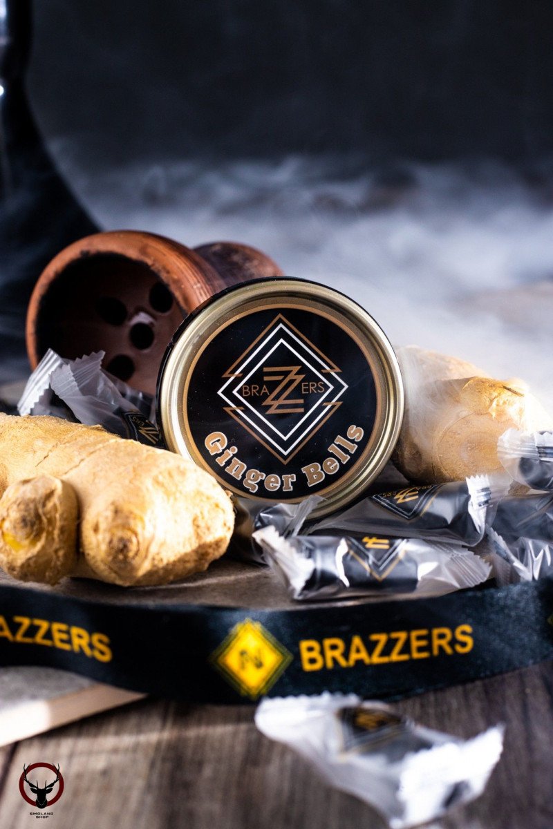 Табак Brazzers - Ginger Bells 200 гр. (Имбирные Колокольчики)