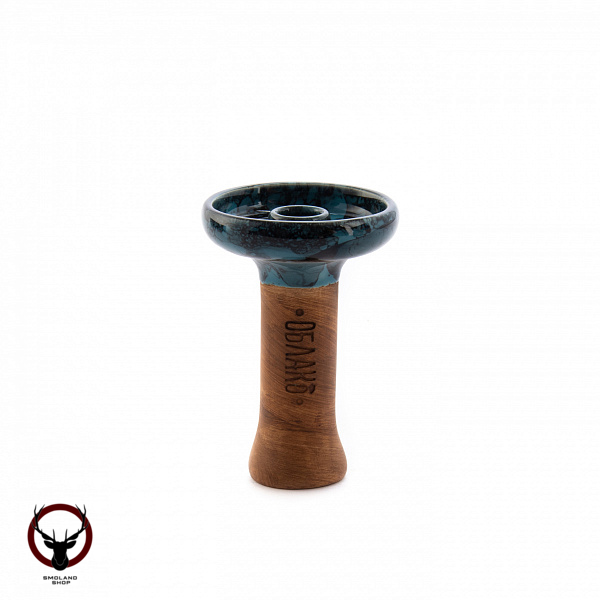 Чашка Облако Phunnel L Glaze Top 64 голубо-чёрный мрамор