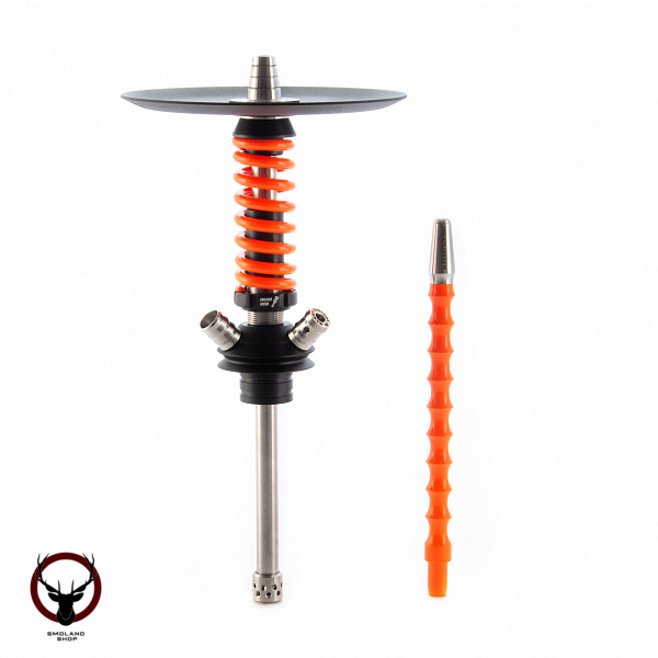 Кальян MAMAY CUSTOMS Coilover Micro оранжевый-фиолетовый (без колбы) (гр. Кубы)