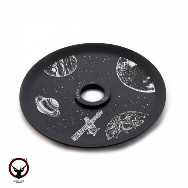 Кальян MAMAY CUSTOMS Coilovers MINI Space (грав.космос) (без колбы)