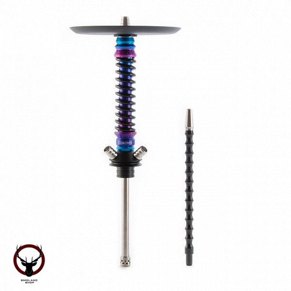 Кальян MAMAY CUSTOMS Coilovers MINI Space (грав.космос) (без колбы)