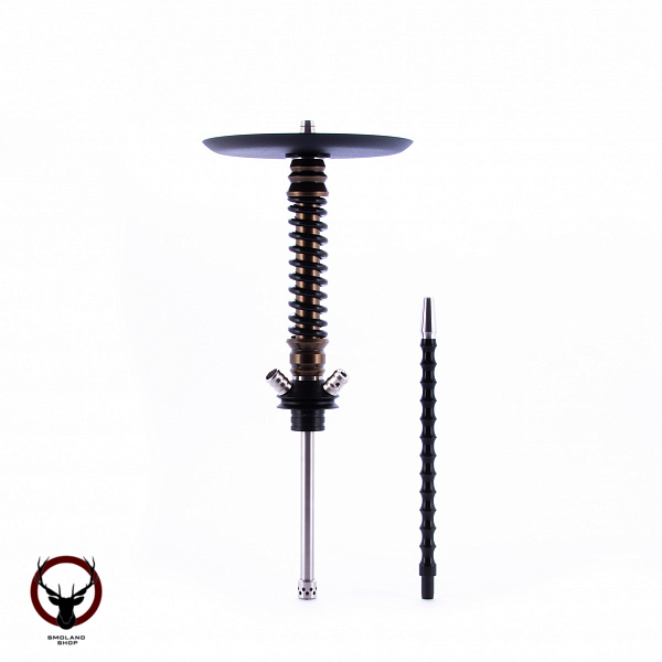 Кальян MAMAY CUSTOMS Coilovers MINI бронза-чёрный (без колбы)