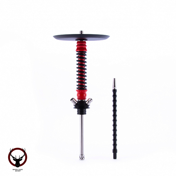 Кальян MAMAY CUSTOMS Coilovers MINI красно-чёрный (грав. BBS) (без колбы)