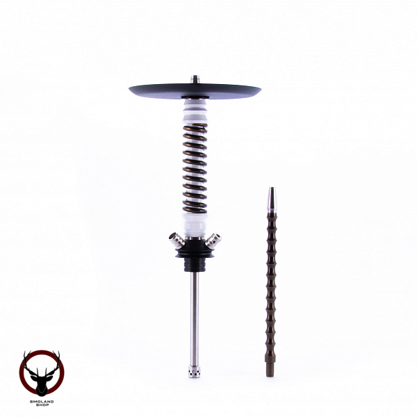 Кальян MAMAY CUSTOMS Coilovers MINI белый-бронза (без колбы)