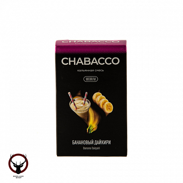 Chabacco MEDIUM Banana daiquiri 50гр