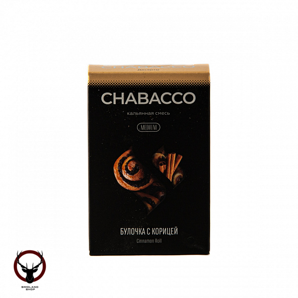 Chabacco MEDIUM Cinnamon roll 50гр