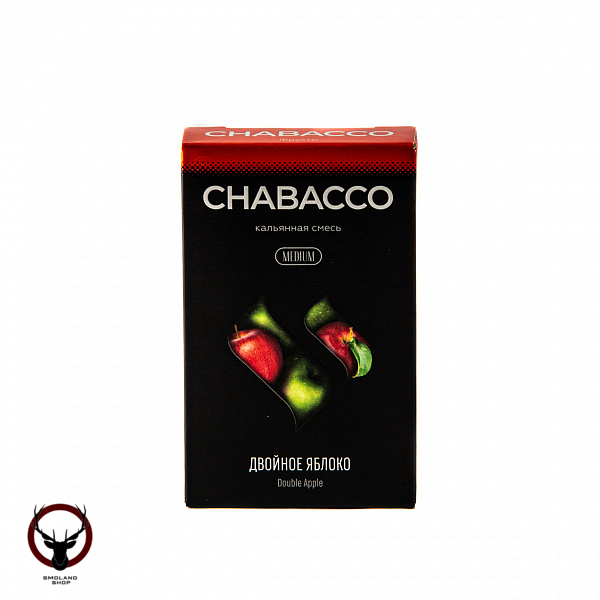Chabacco MEDIUM Double apple 50гр
