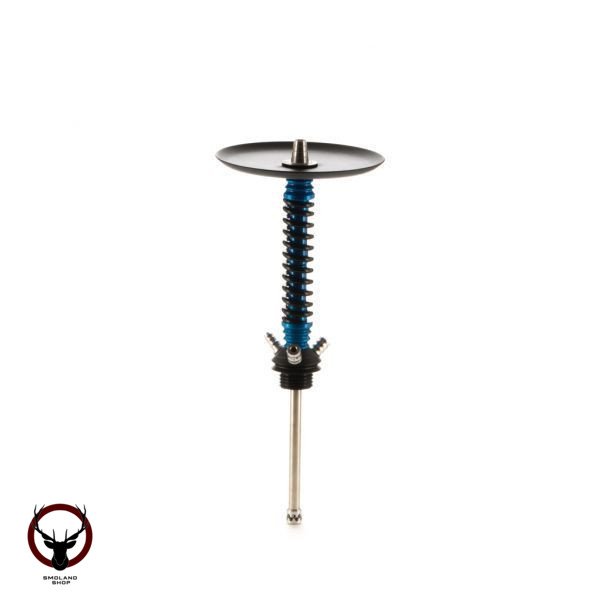 Кальян MAMAY CUSTOMS Coilovers MINI голубой лак - черный (без колбы)