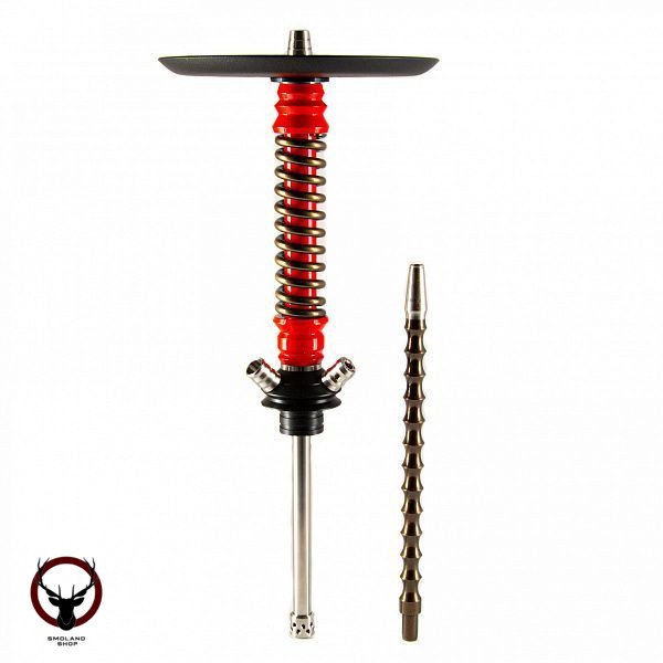 Кальян MAMAY CUSTOMS Coilovers MINI красный-бронза (без колбы)