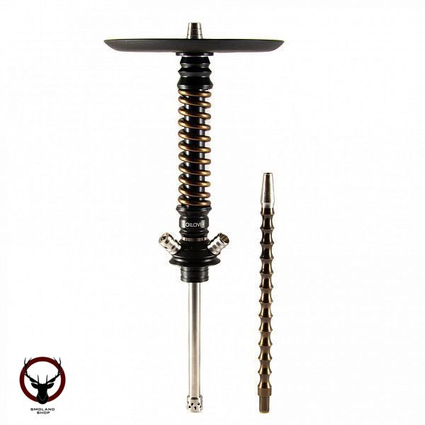 Кальян MAMAY CUSTOMS Coilovers MINI чёрный-бронза (без колбы)