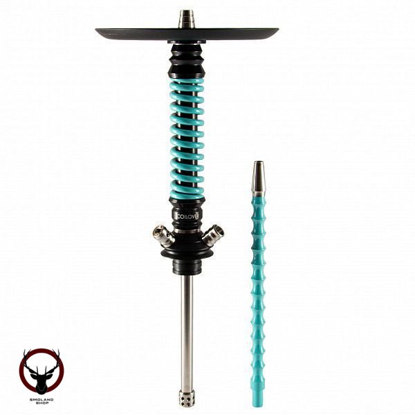 Кальян MAMAY CUSTOMS Coilovers MINI чёрно-мятный (без колбы)
