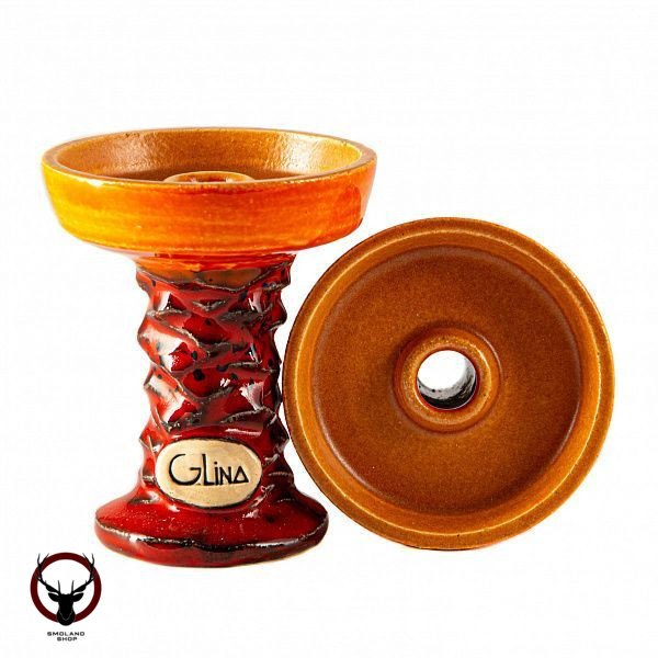 Чашка Глина Harmony шишка красно-оранжевая