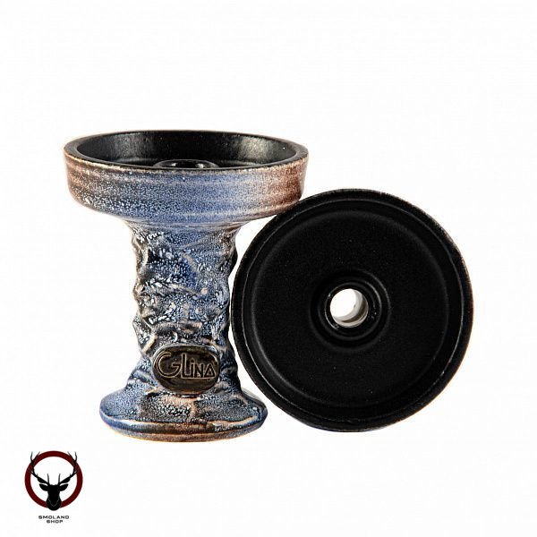 Чашка Глина Harmony шишка сине-коричневый космос