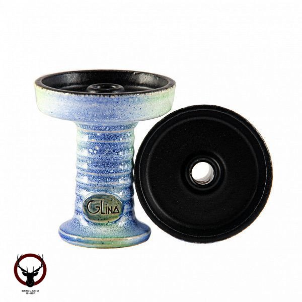 Чашка Глина Harmony сине-салатовый космос