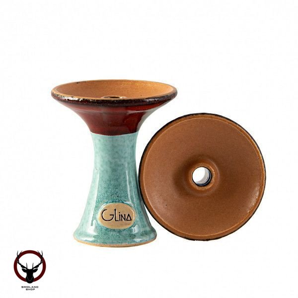 Чашка Глина Alien бирюзово-красная