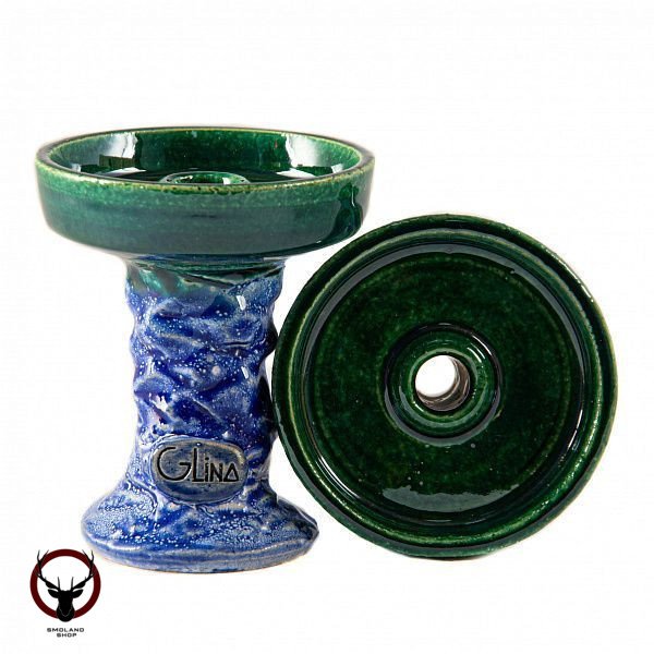 Чашка Глина Harmony шишка сине-изумрудная