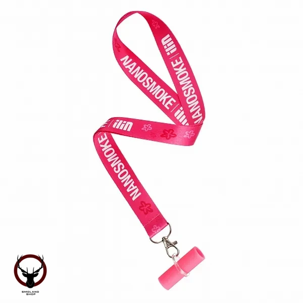 Индивидуальный мундштук Nanosmoke розовый в тубусе