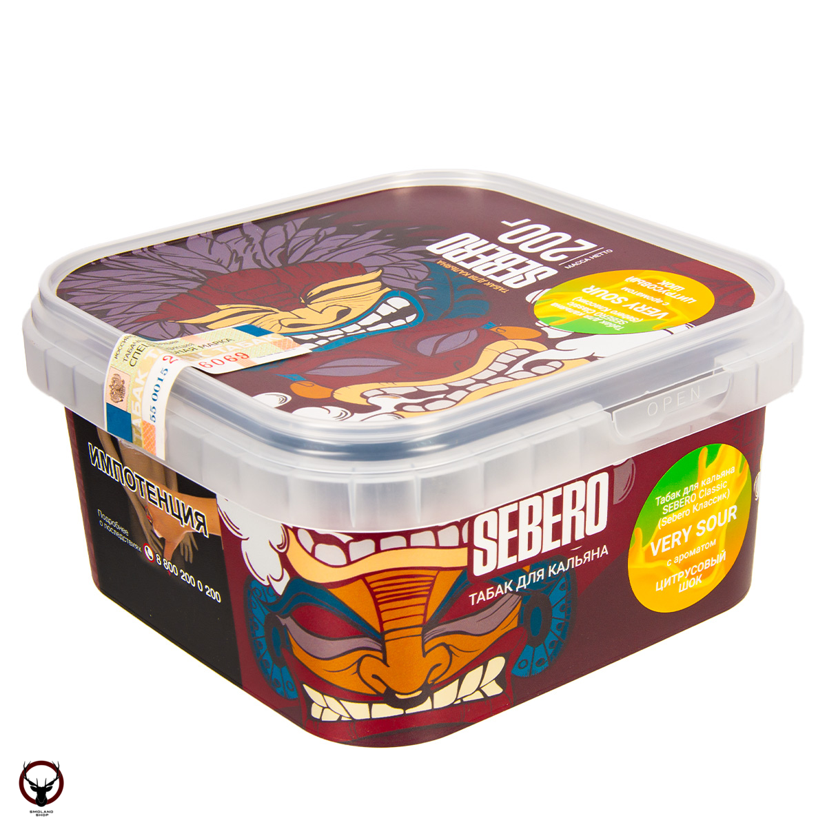 Sebero Very sour 200гр МРК