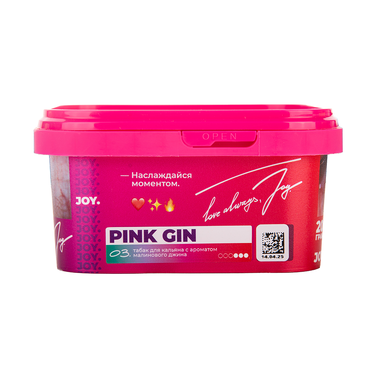 Joy Pink gin 200 гр МРК