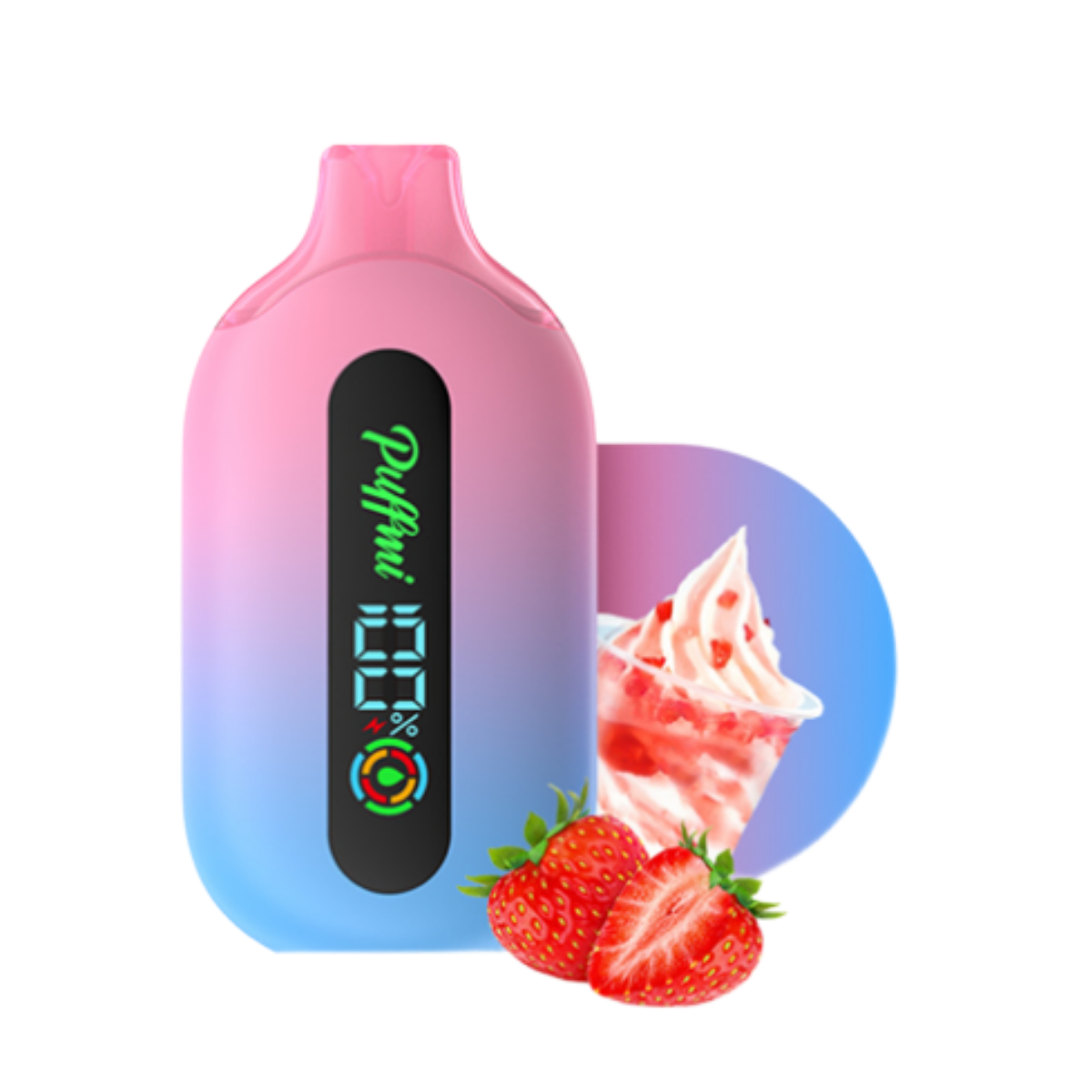 Эл. сиг. PUFFMI PURE V 2 12000 Strawberry Sundei  2 %