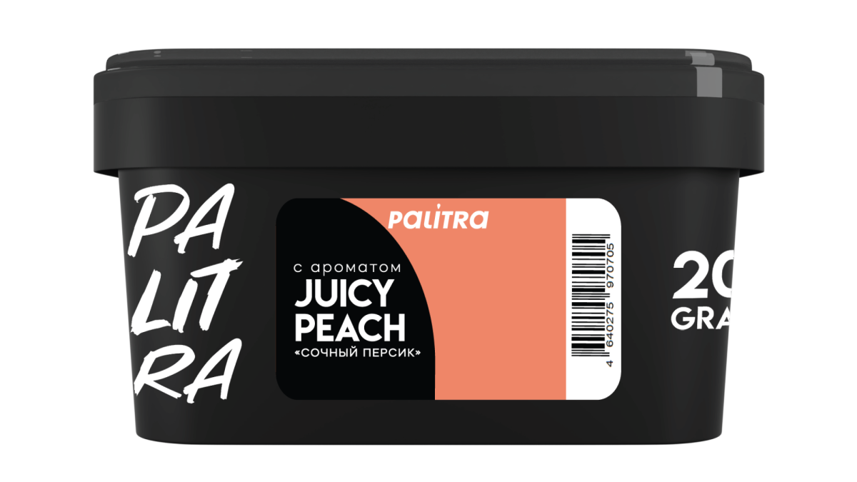 Табак Palitra - Juicy Peach (Сочный Персик) 200 гр.