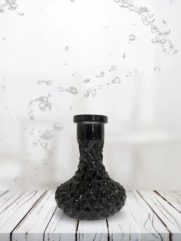 Колба Vessel Glass Мини кристалл Дым серый