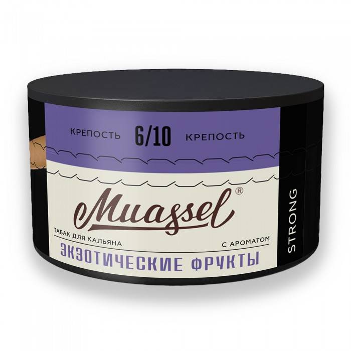 Muassel Strong 6/10 Экзотические фрукты 200гр