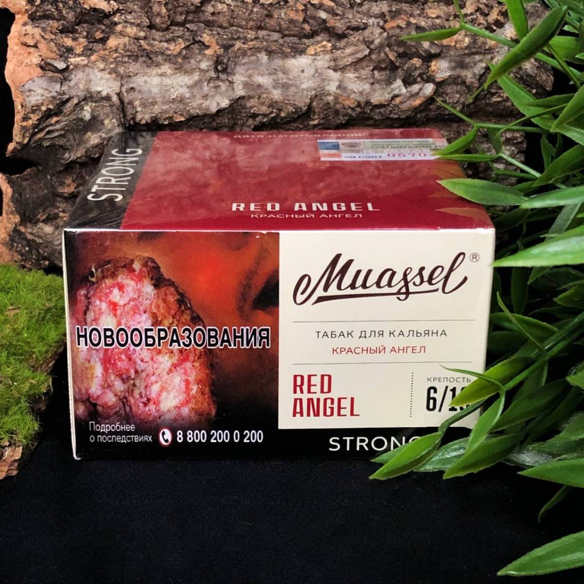 Muassel Strong 6/10 Красный ангел 200гр