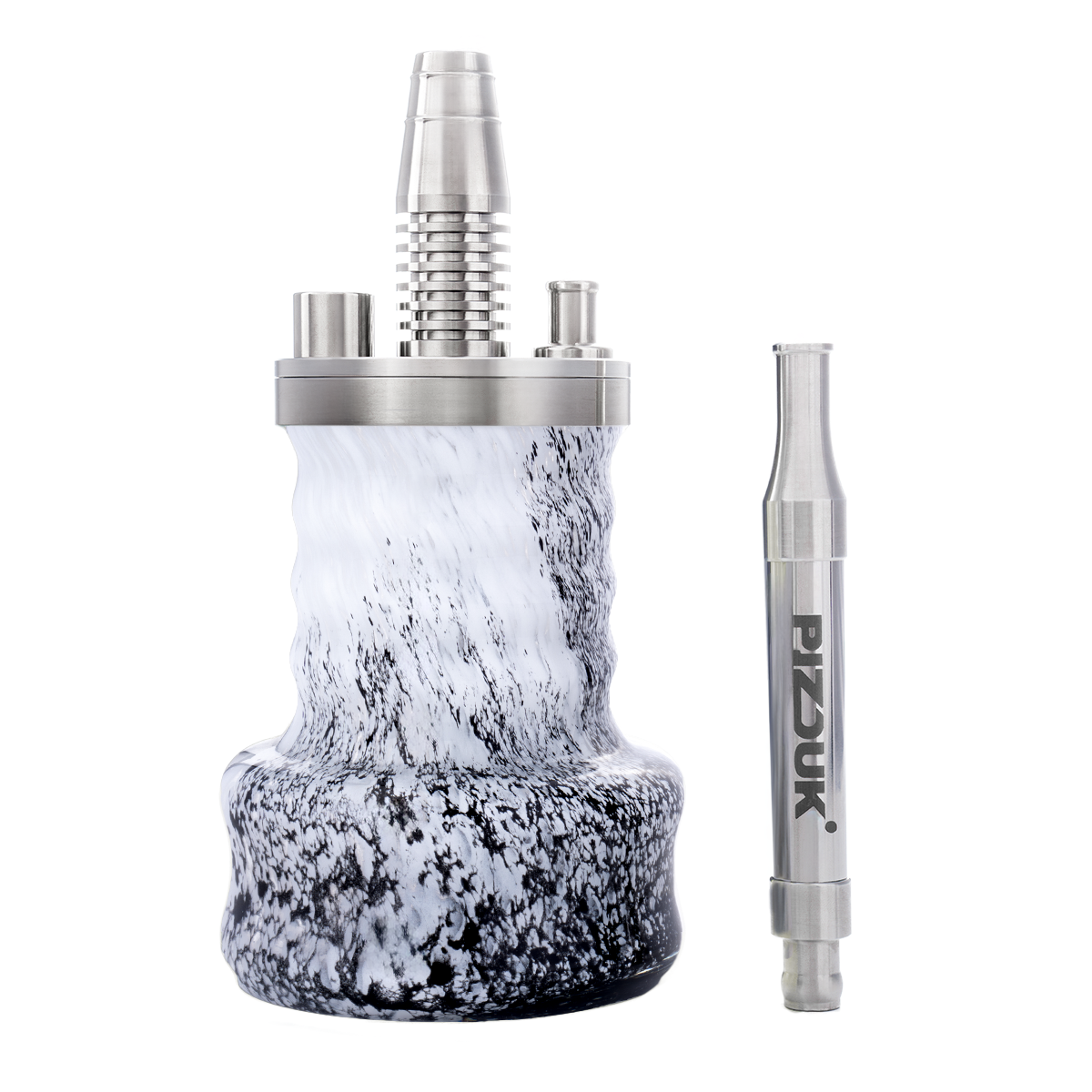 Кальян Pizduk PRO Blue-bag (черно-белая колба)