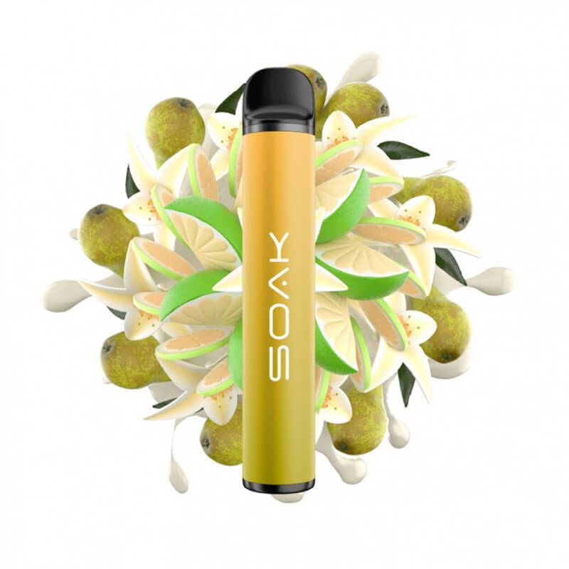 SOAK Q Ванильная груша с лаймом 3000 затяжек МРК