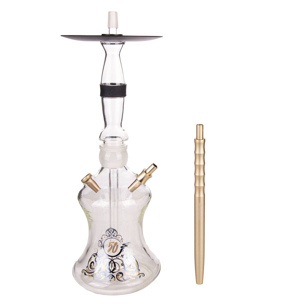 Кальян Стеклянный 50Clouds Х1 (C колбой)