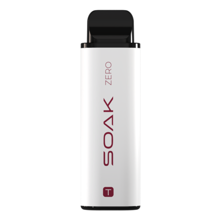 Эл. сиг. SOAK T ZERO 4000 Малиновый чай с жасмином / Jasmin Raspberry Tea 0 %