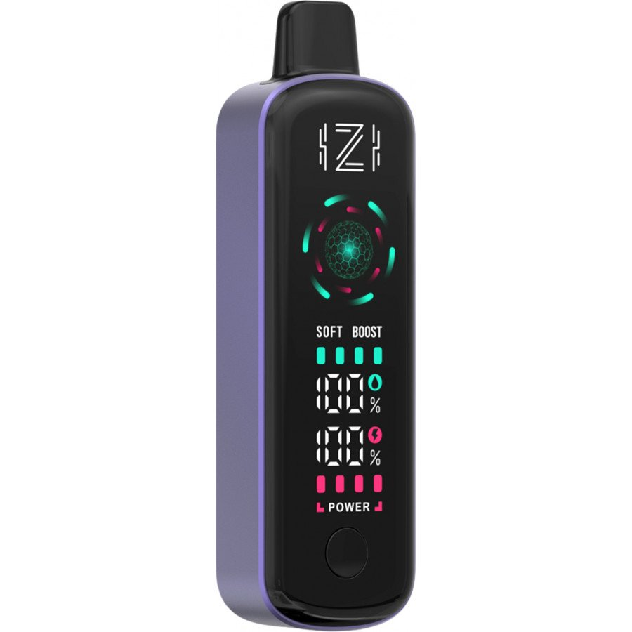 Электронные сигареты IZI QM 10 000 Кислый сок грейпфрута и ежевики / Sour Grapefruit And Blackberry Juice 2 %